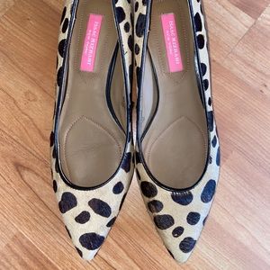 Leopard Pointed Toe Flats